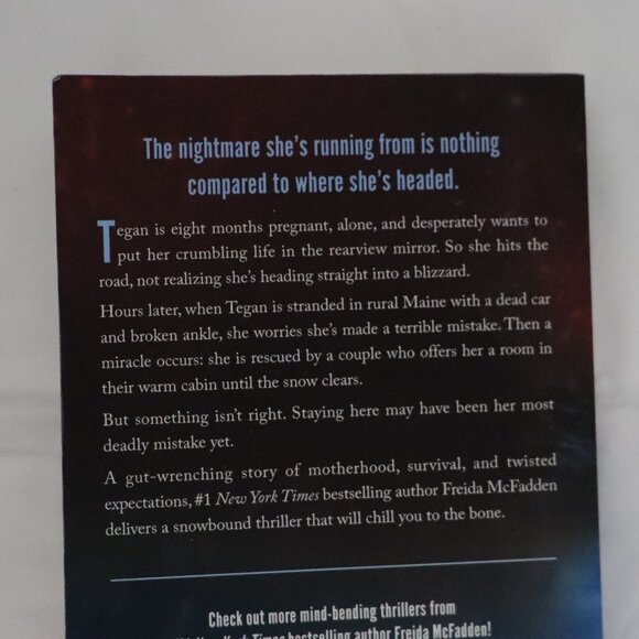 The Crash by Freida McFadden | Thriller | Suspense | Fiction | Paperback - Picture 3 of 3